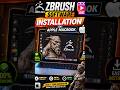 Zbrush Software installation on MacBook | VFX 3D Printing