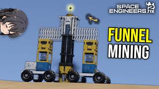 Planetary Funnel Mining, Space Engineers 2