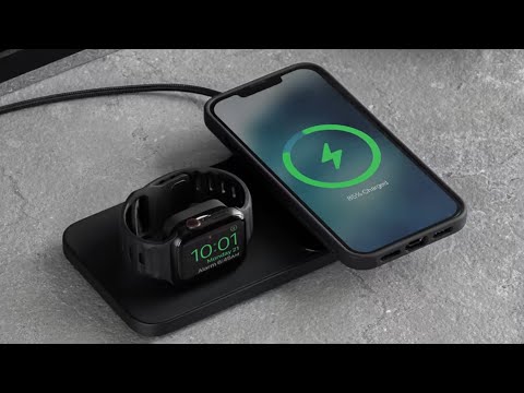 NOMAD Station Watch アップルウォッチ iphone Amazon.com: Nomad Leather Power Delivery Base Station Apple
