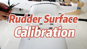 Striver mini4+1 VTOL Guide 13 - Rudder Surface Neutral, Rudder Surface Travel, etc.