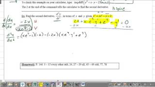 2 5 Implicit Differentiation Day 2 pt2