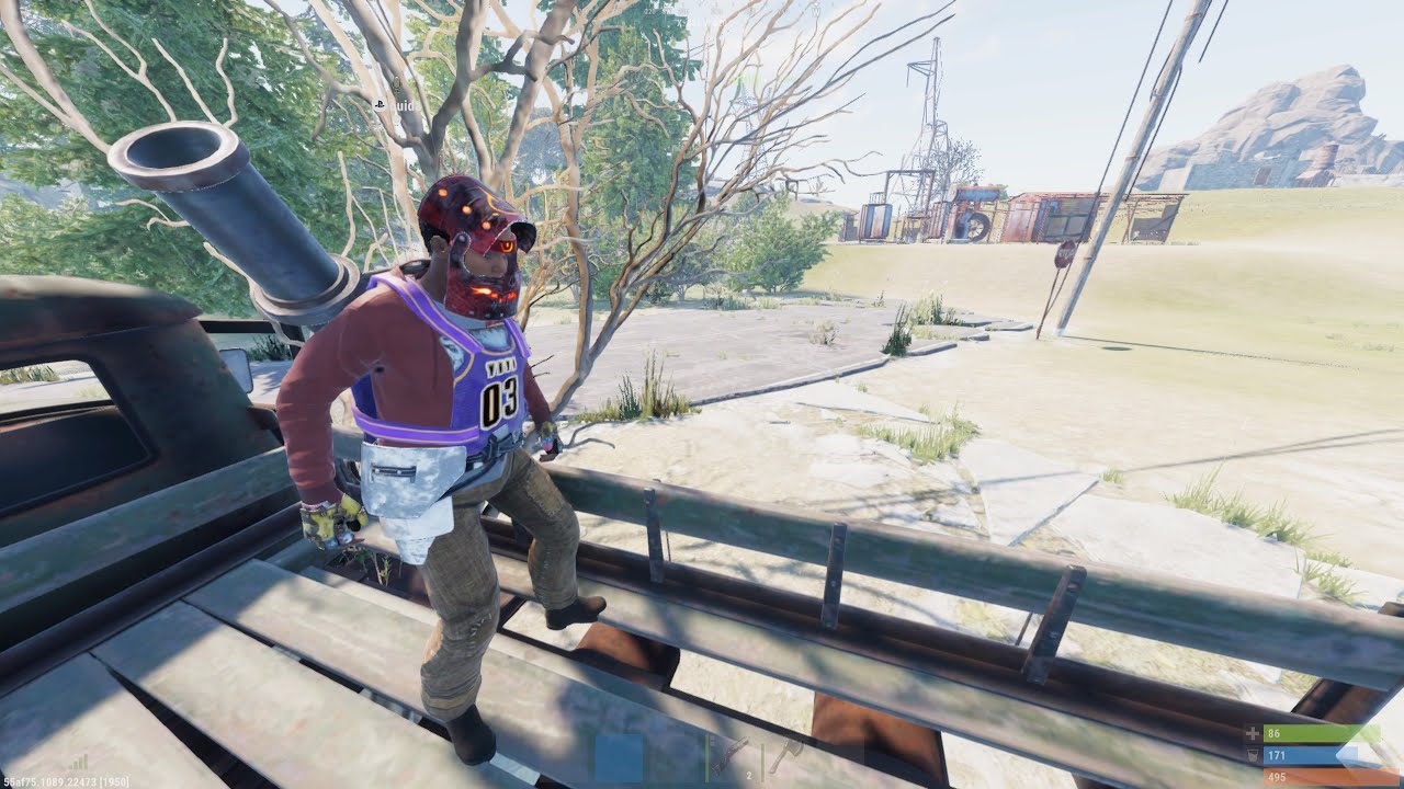 Rust console ps5 | Final wipe day - YouTube