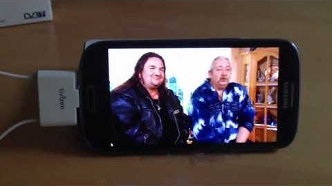 Galaxy SIII LiveTV with icube Tivizen Pico Android