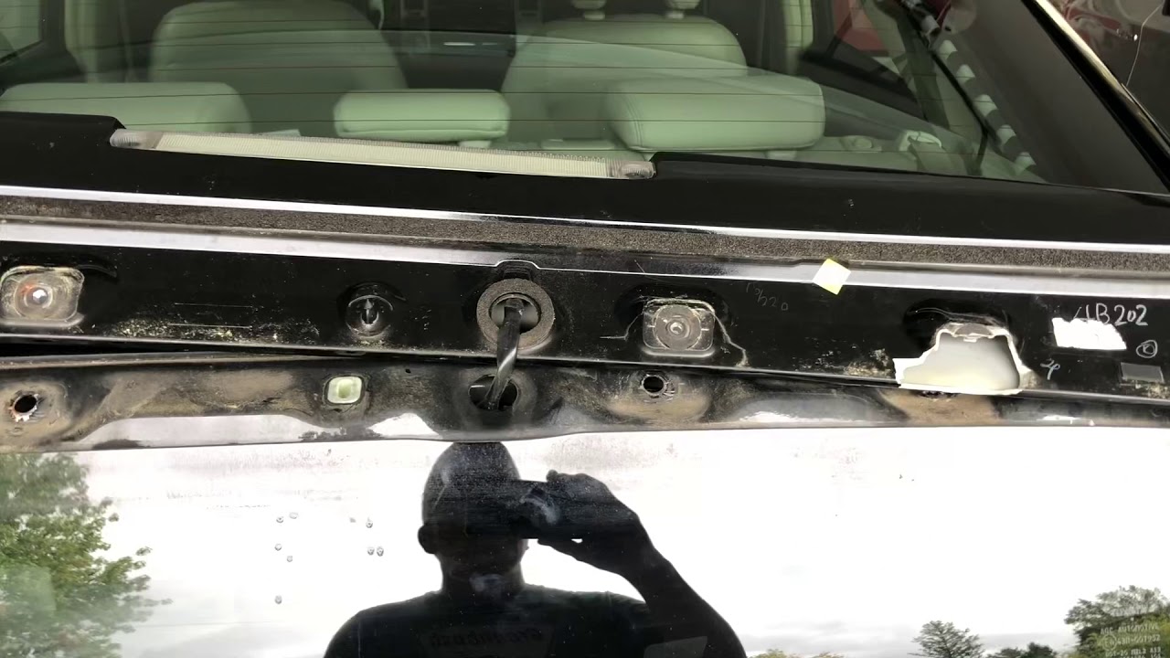 2009 Prius Loose Spoiler Repair YouTube