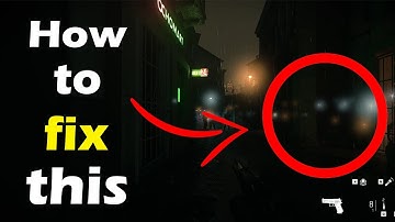 HOW TO FIX lighting issues bugs in Alone, Prison Break and Ghost Team missions in MODERN WARFARE 2