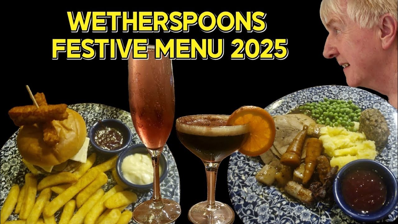 WE REVIEW  WETHERSPOONS  NEW XMAS MENU  IS IT WORTH THE MONEY 
