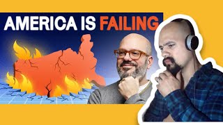 American Reacts to David Cross Why America Sucks at Everything