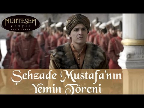 Şehzade Mustafa'nın Yeniçeri Yemin Töreni - Muhteşem Yüzyıl 46.Bölüm