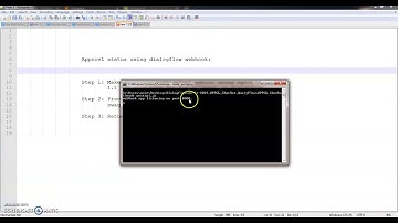 Grievance redressal using node.js  and dialogflow webhook  part 2.