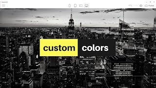 Custom Mobirise Block Tutorial p3 | Custom Colors