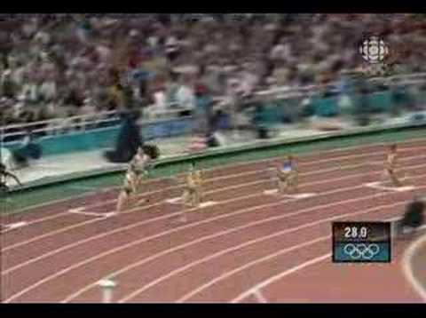 Fani Halkia wins 400mH in Athens Olympic Games 2004
