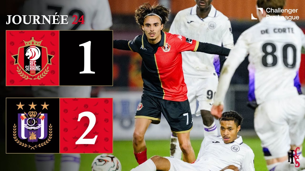 RÉSUMÉ : 🔴⚫ RFC Seraing vs RSCA Futures 🟣⚪ | 1-2 | 07-02-2026