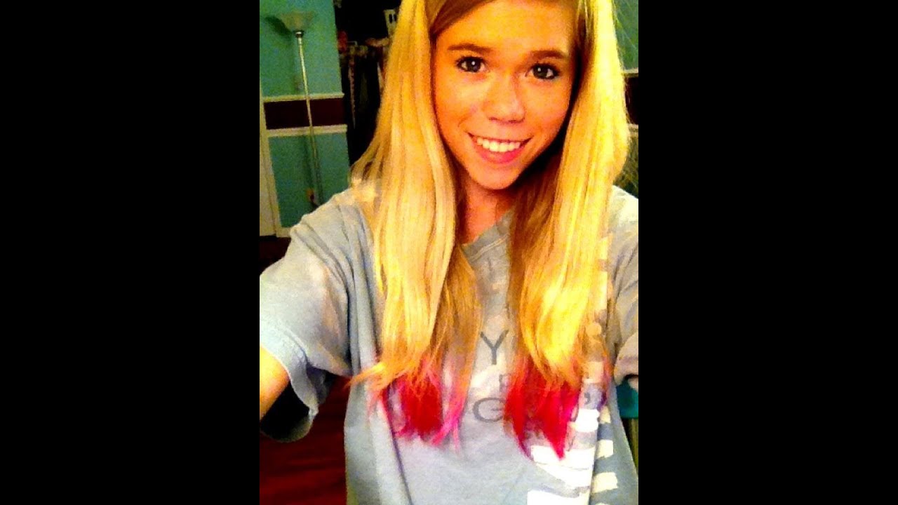 Dip Dyeing My Hair PINK!