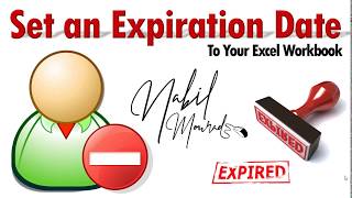 Set an Expiration Date to your Excel File