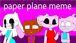 Paper plane meme(roblox piggy)