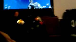 Guide button light and rumble
