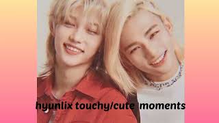 hyunlix cute/touchy moments