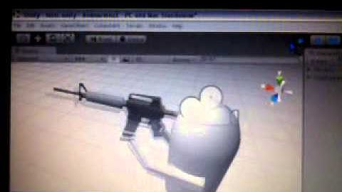 [Unity3D] New weapon and animation