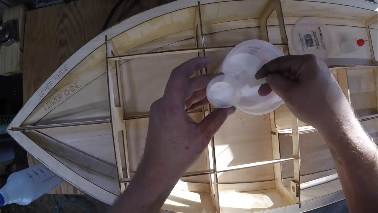 ZippKits A Box "Crackerbox" RC Gas Boat build Chapter 6, Sealing YouTube