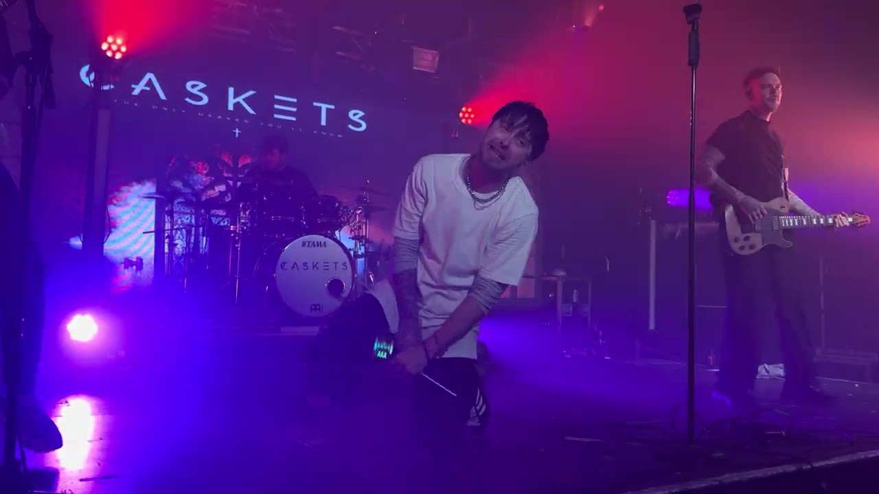 Lost in Echoes - Caskets live at XOYO in Birmingham 14/12/25