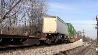 NS 211 in Hi Def at Shenandoah Junction,WV on 1/25/12