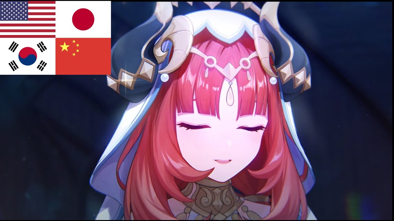 Nilou Singing in ALL Languages! | Nilou Teaser Trailer - Genshin Impact 3.1