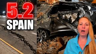 DESTRUCTION IN SPAIN after STRONG EART UAKE hits Granada