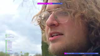I am actually OUTSIDE!