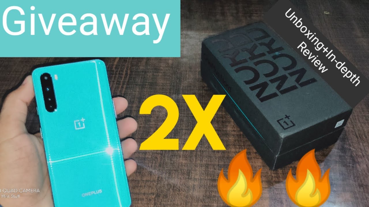 Unboxing+Giveaway || In-depth Review || OnePlus Nord 🔥🔥🔥