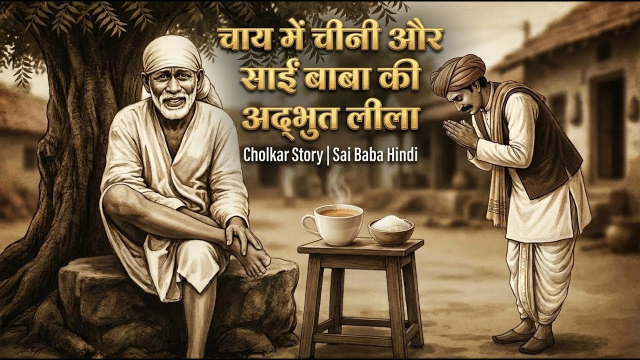 चाय में चीनी और साईं बाबा की अद्भुत लीला |Cholkar Story |Sai Baba Hindi 