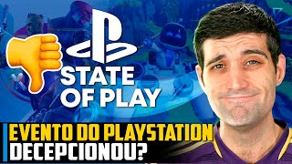 Evento do Playstation DECEPCIONOU?