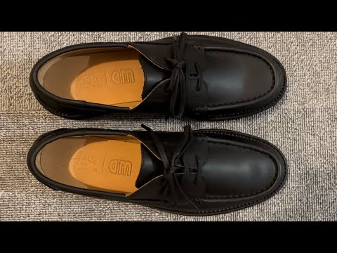 3EYELET MOC TOE BLACK 24.5cm