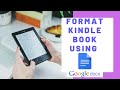 How To Format and Upload Kindle Book Using Google Docs #eBook #SelfPublishing ❤️📚🥰