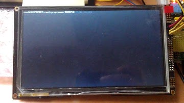 Raspberry - FBTFT - RA8875 7" - Console@32MHz