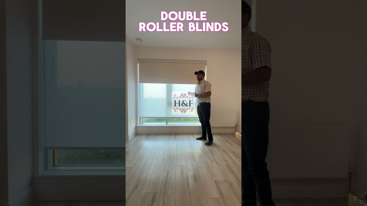 Double Roller Blinds! Call 020 8821 0000! 