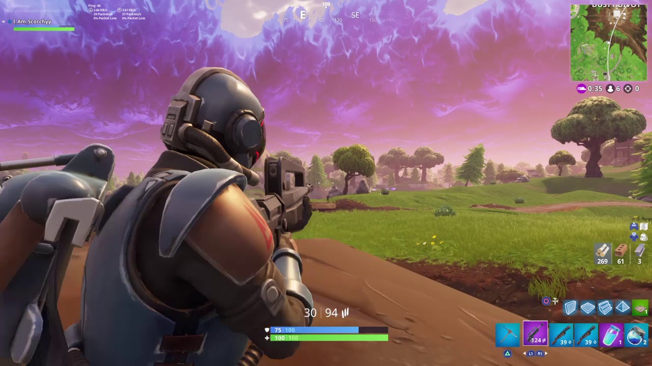 Fortnite Solo Win with new blockbuster skin