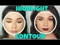 How to Highlight and Contour Round Face
