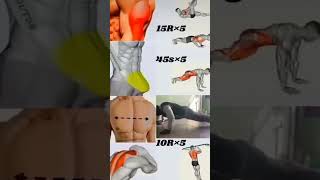 Upper body Shoulder, Hips, Abs &amp; Chest Workout🔥#ChestWorkout #abs #HipFix ShoukderDay