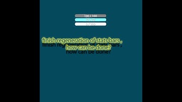 6 Side Scroll 2.5 Game Finish Regeneration for Bars