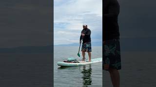 Officially standing on my paddleboard ✅