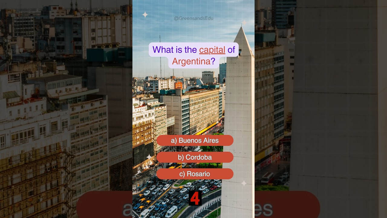 What is the capital of Argentina? 