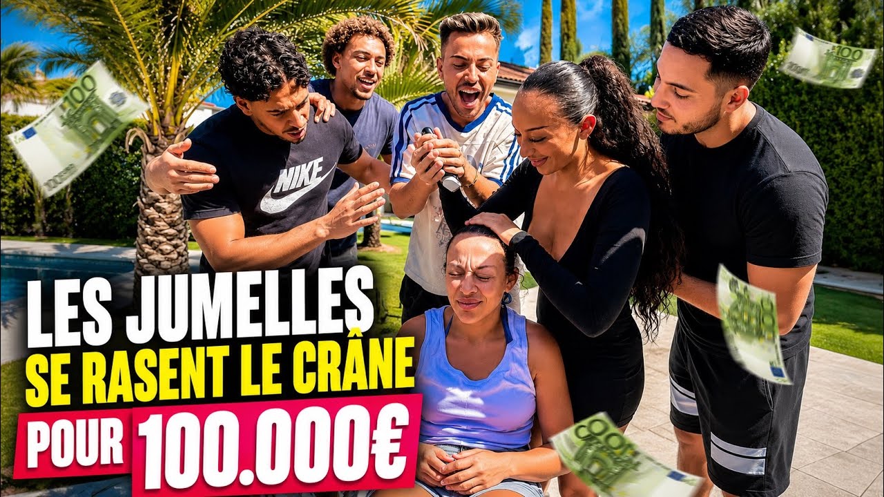 ÉPISODE 75 - LES JUMELLES SE RASENT LE CRÂNE POUR 100.000E 😱
