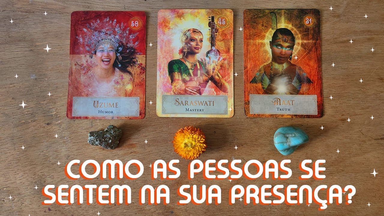 ✨️👩Como as pessoas se sentem na sua presença? 👩✨️