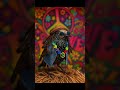 Just a little sponge being raised by flower children #trending #birds #chatgpt #funny #fypシ