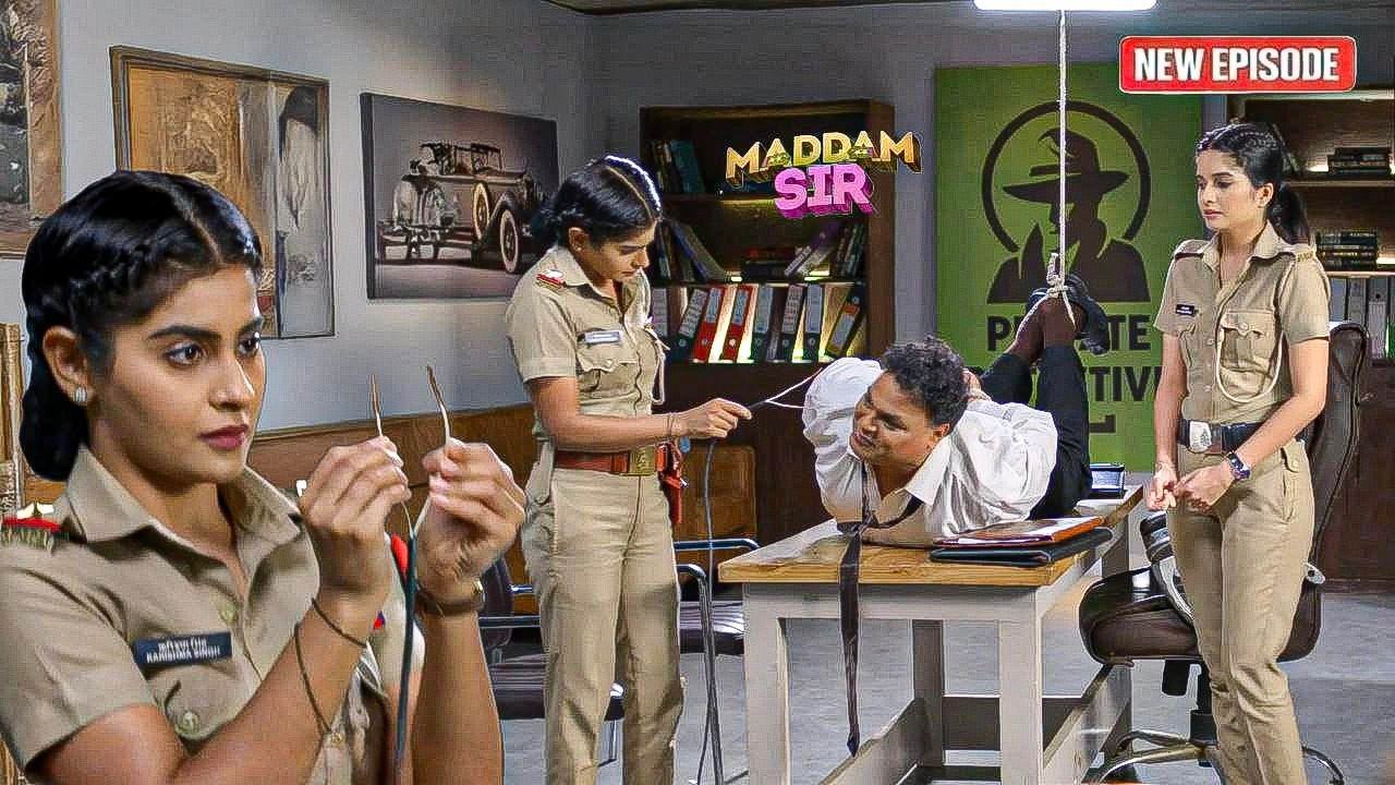 करिश्मा सिंह ने मुजरिम को लगाया करंट || MADAM SIR || NEW EPISODE ||