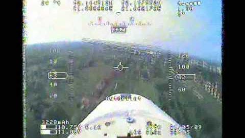 TwinStar II FPV - Autopilot From Inverted Flight