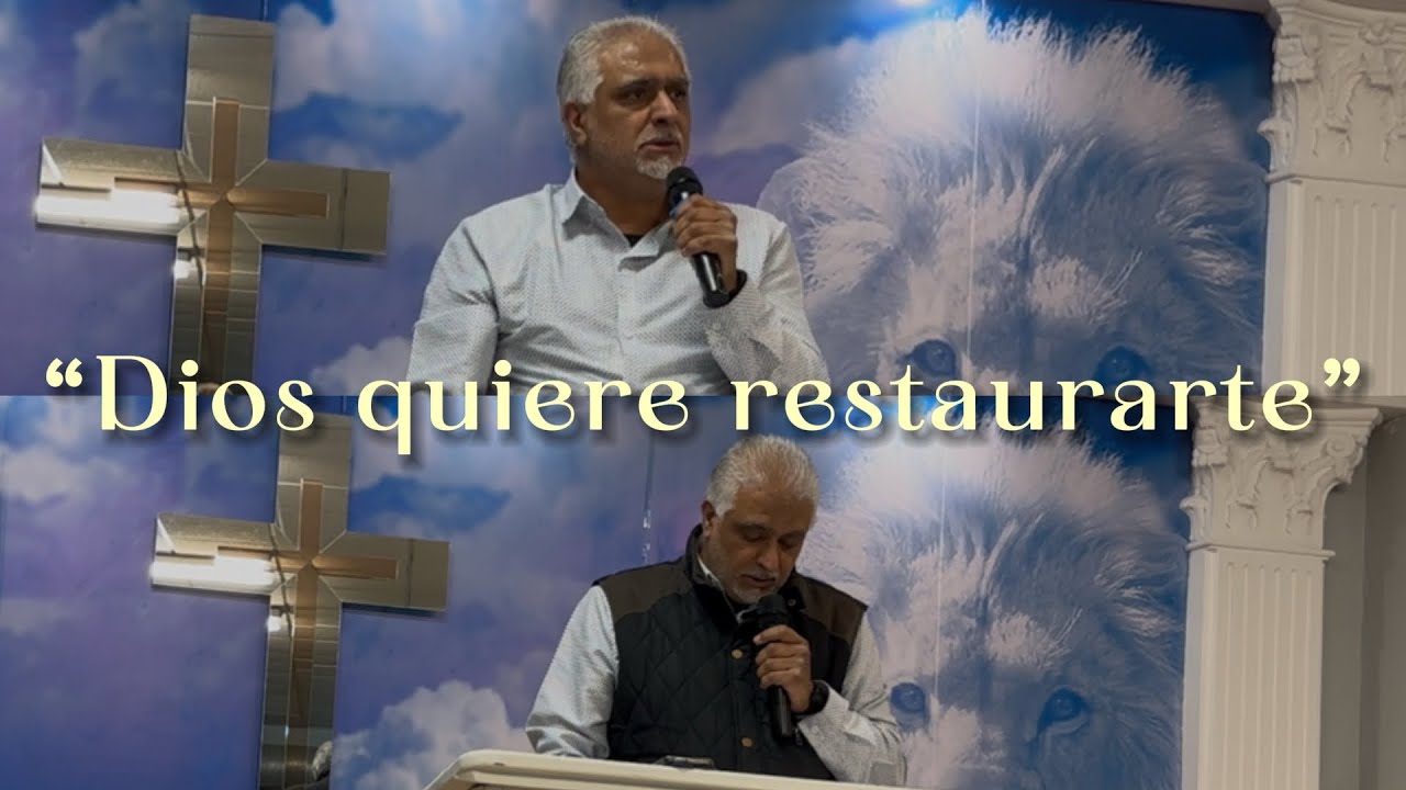 Hermano Eleazar de el Crucero|Tema:Dios quiere restaurarte