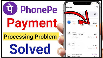 PhonePe payment processing problem | PhonePe payment pending problem Solved 