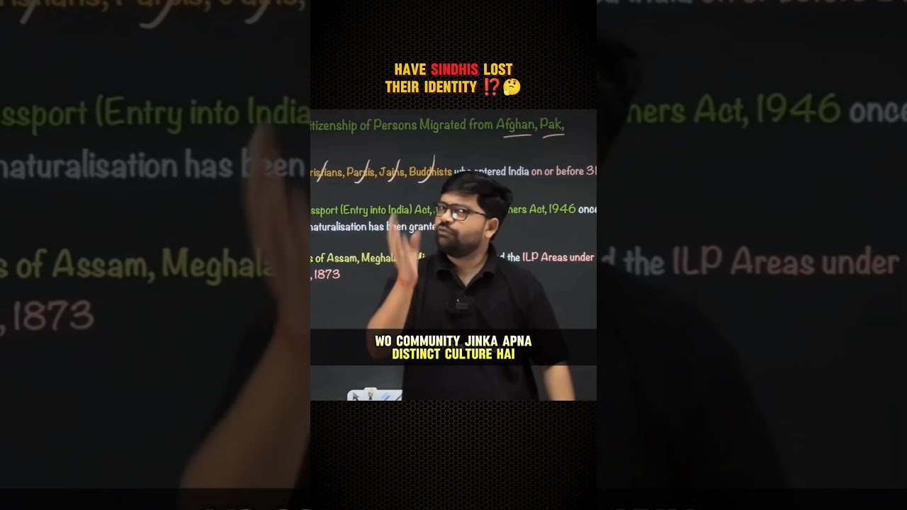 HAVE SINDHIS LOST THEIR IDENTITY ⁉️🤔🇮🇳 