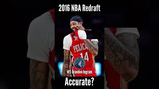 2016 NBA Redraft 👀🔥 Accurate??